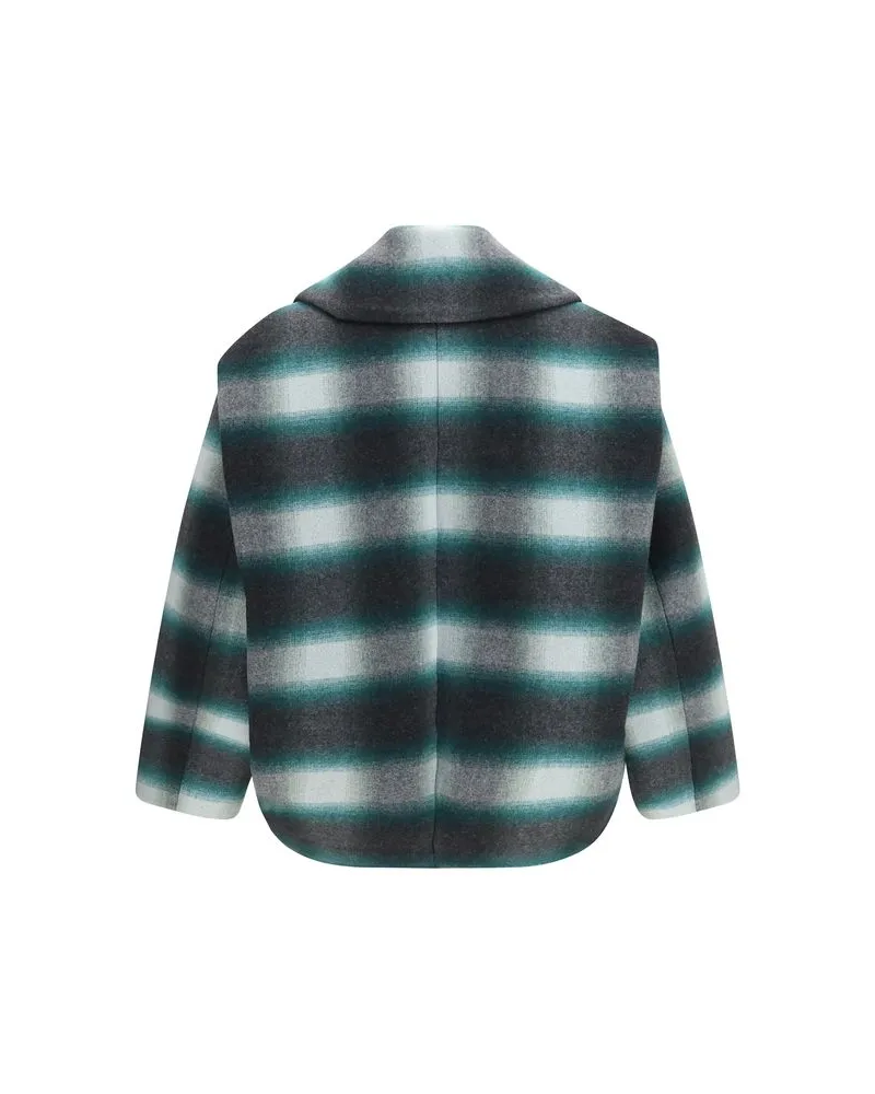Balenciaga Workwear Cocoon Jacket — Multicolor Multicolor