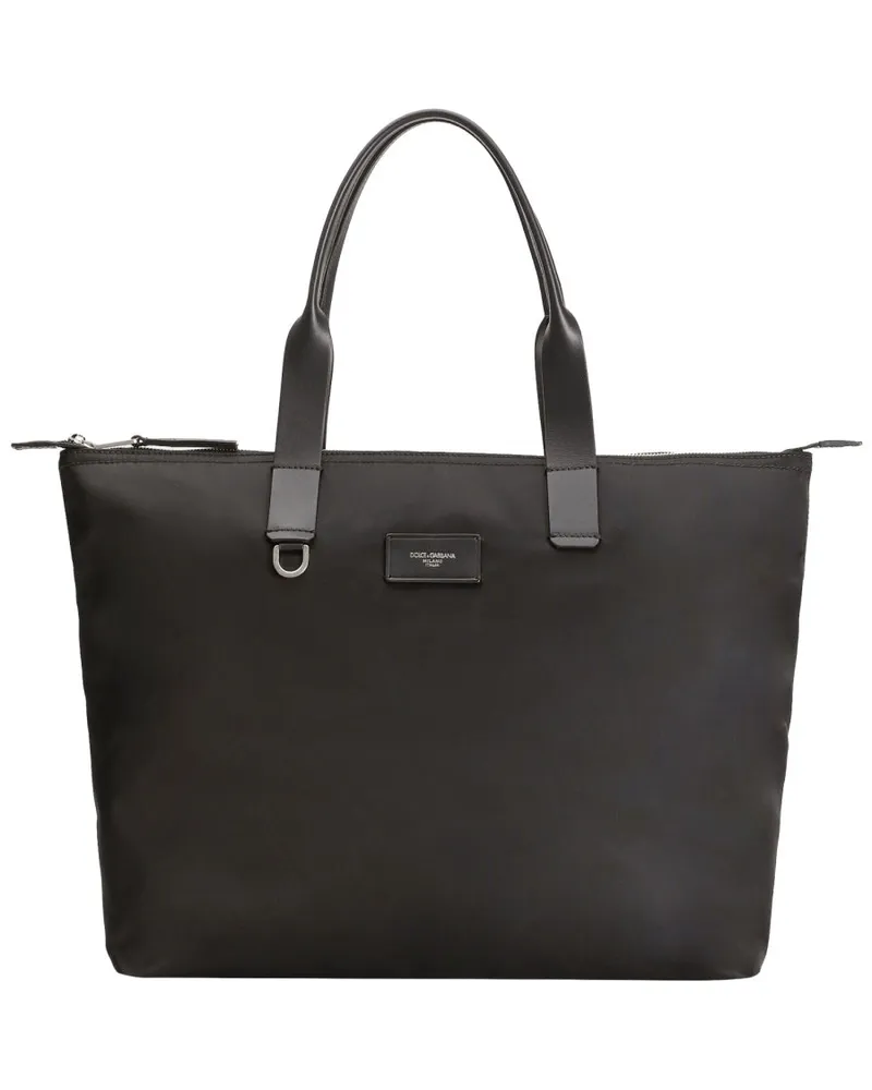 Dolce & Gabbana Adamo Shoulder Bag — Black Black