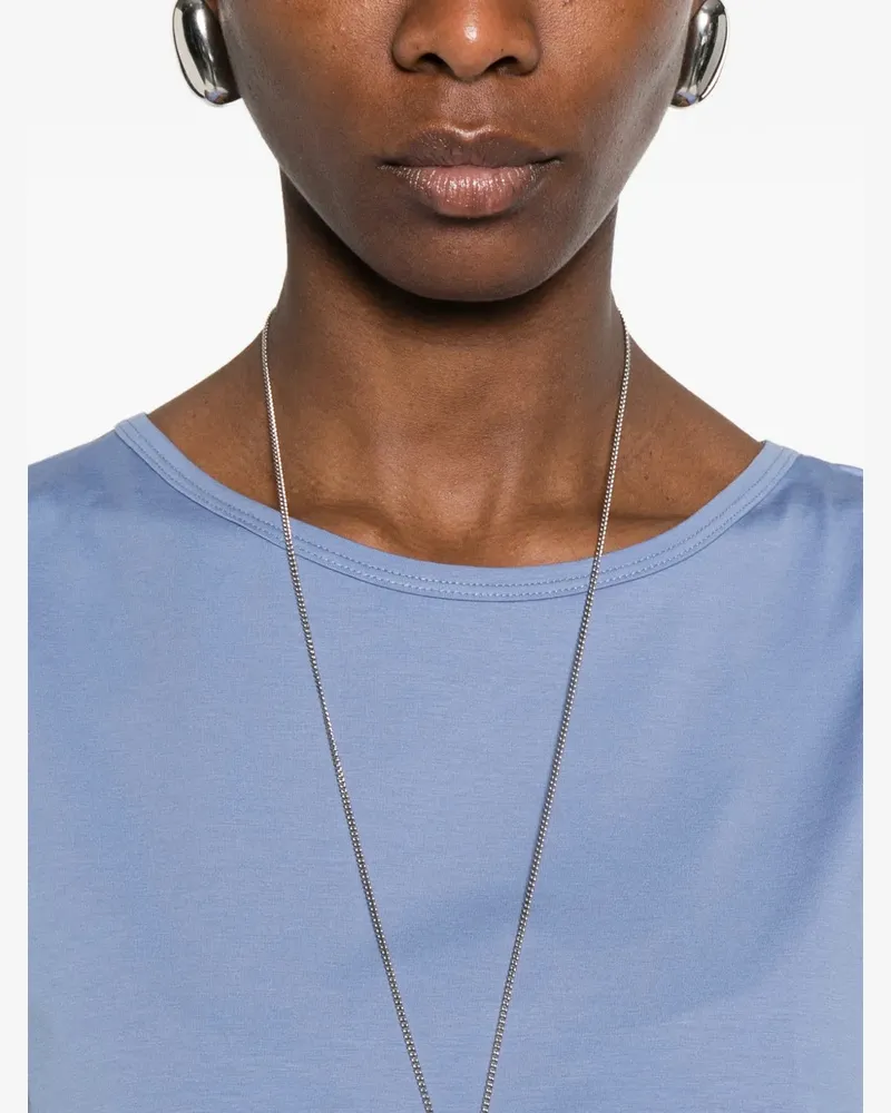 Herno Women's Round-Neck Vest Ss26 W Blue