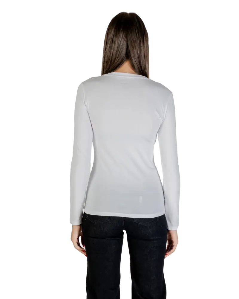 Armani Exchange Cotton Logo T-Shirt — White White