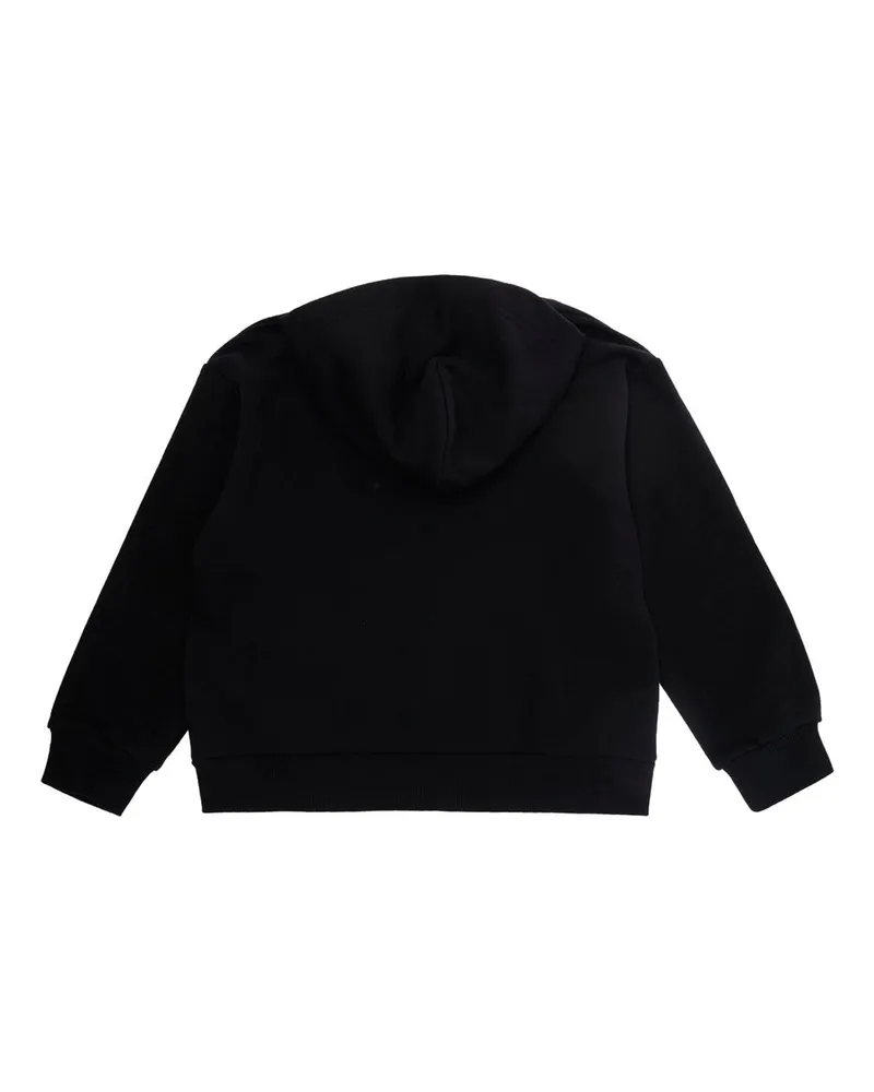 Maison Margiela Boys' Hooded Sweatshirt Black Cotton Hoods & Sweatshirts Black