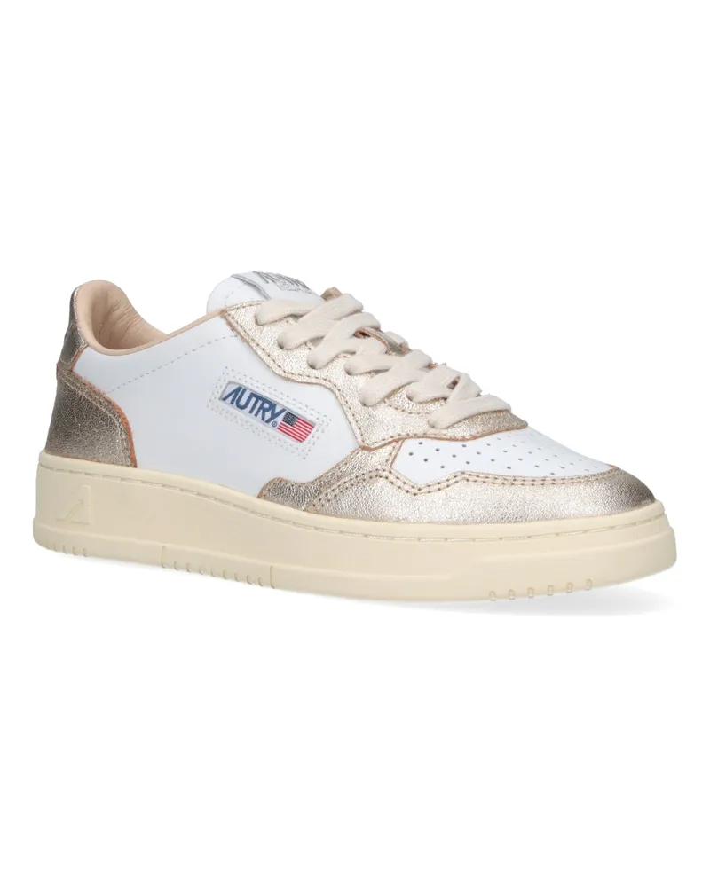 AUTRY Women's Sneakers White Upper: Cow Leather White