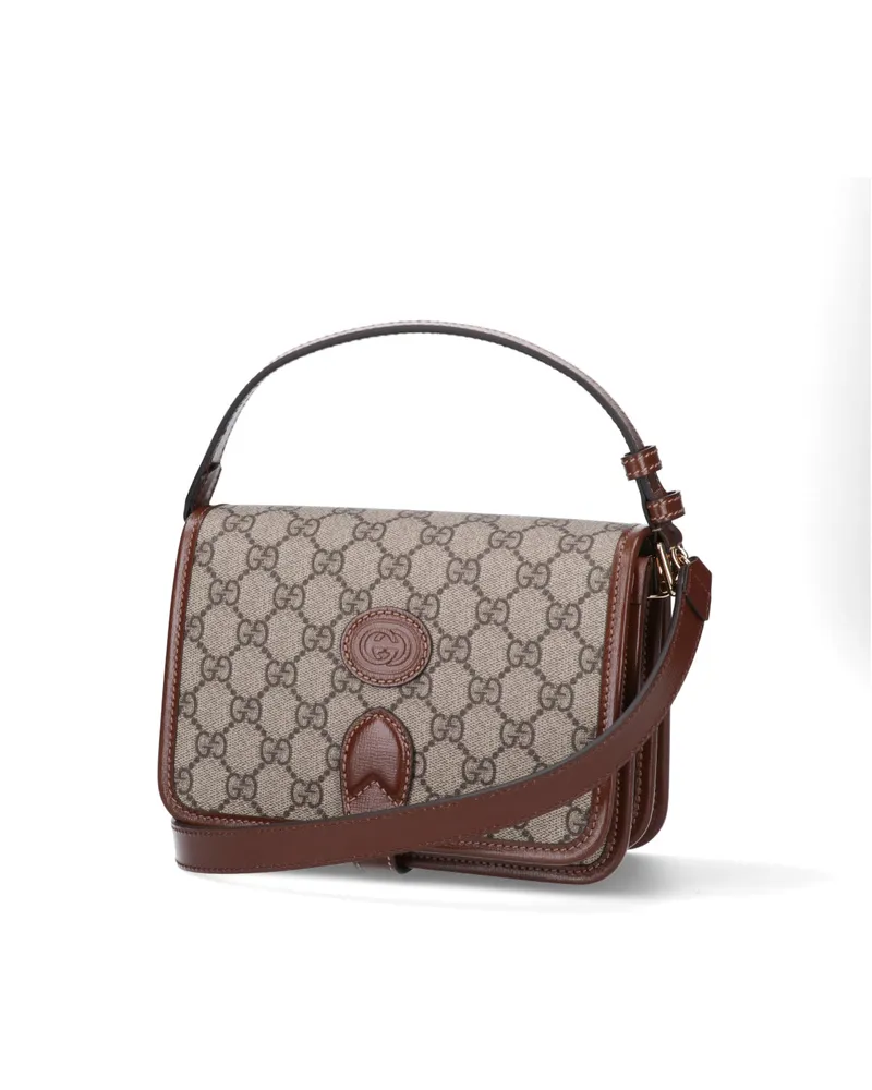 Gucci Men's Bags Beige Fabric: Polyurethane Beige
