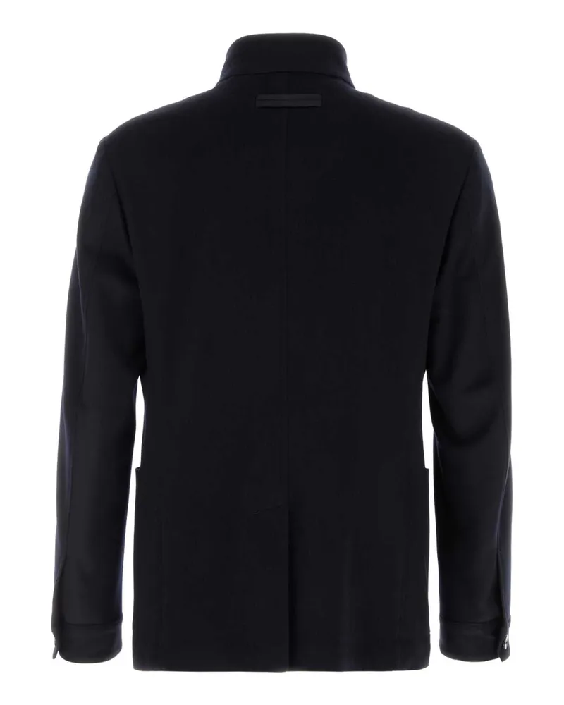 Ermenegildo Zegna Pure Cashmere Jacket — Black Black