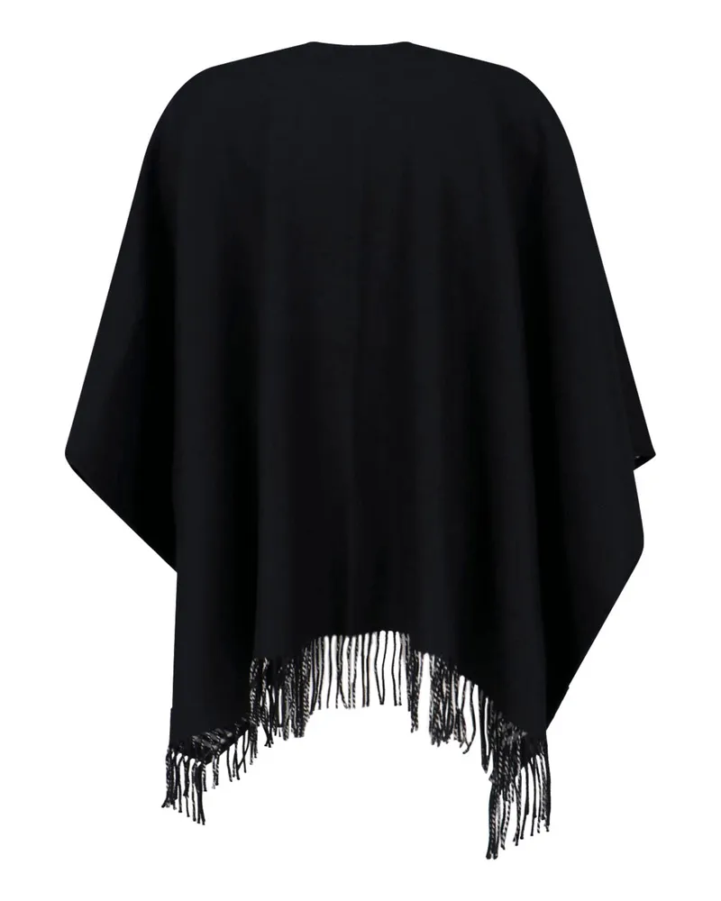 Burberry Women's Scarfs Black Wool Black