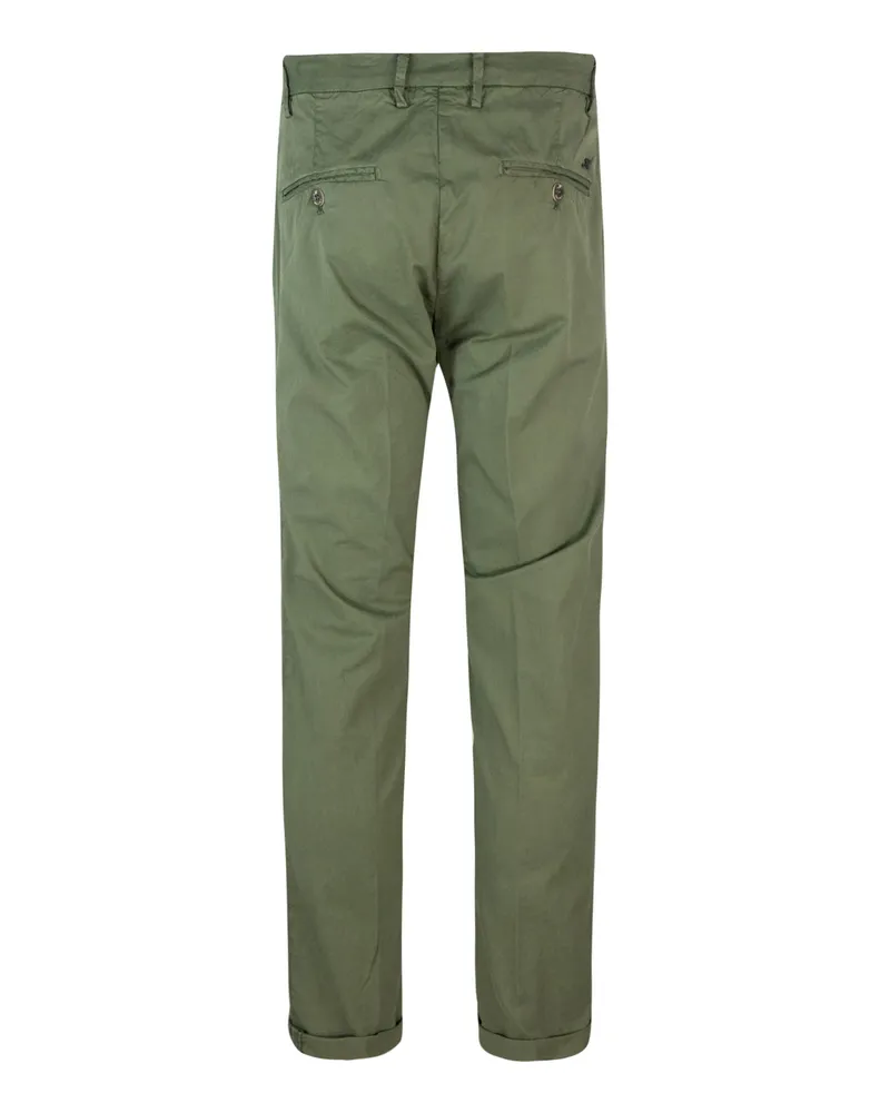 Mason's Men's Chino Trousers Slim-Fit Green Cotton Elastane Green