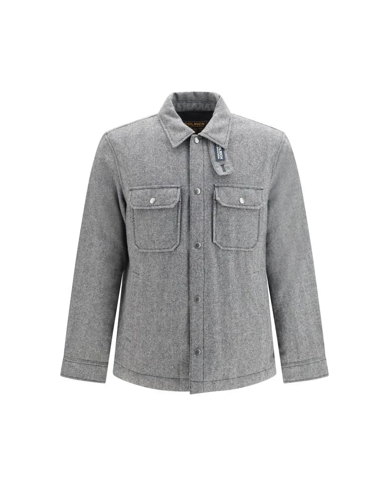 Woolrich Alaskan Check Jacket — Gray Gray