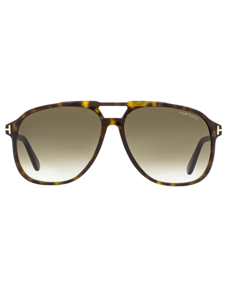 Tom Ford TF753 Navigator Sunglasses — Brown Brown