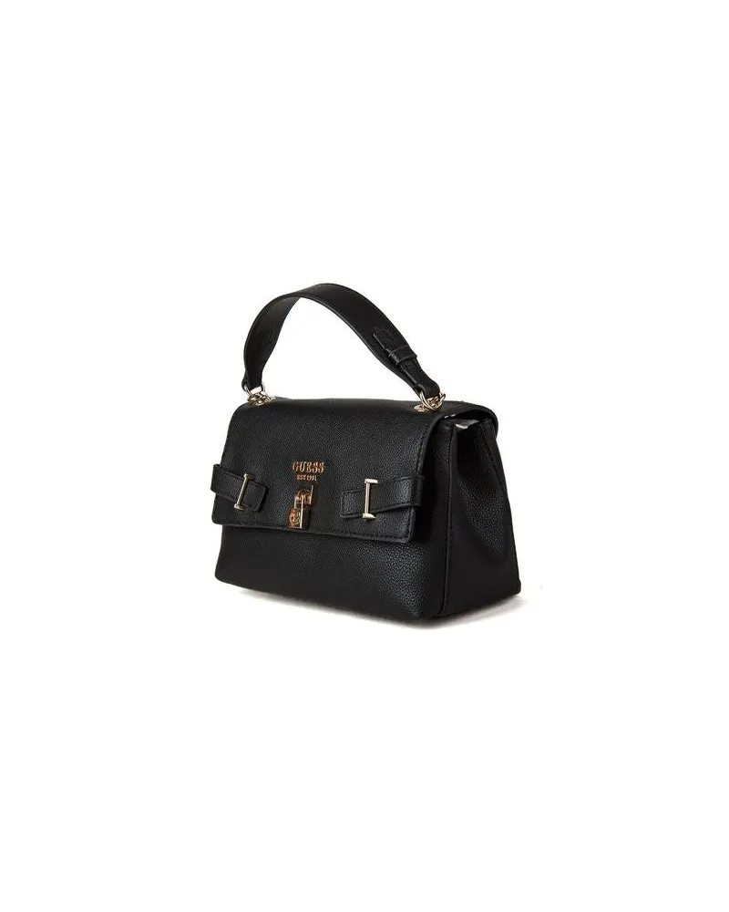 Guess Women's Crossbody Bag Black Polyurethane - Crossbody-Bags Black