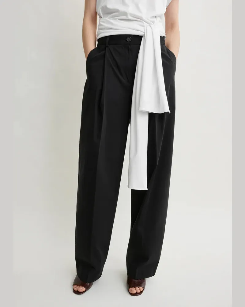 Totême H26 Trousers — Black Black