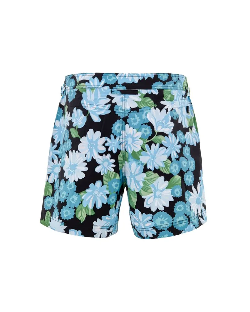 Tom Ford Men's Blue Polyamide Swim Shorts Blue