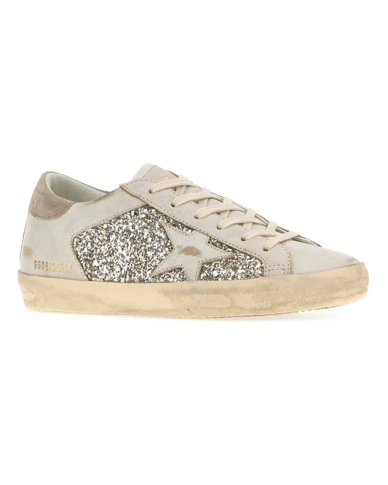 Golden Goose Whiteplatinumbeige Sneaker Beige
