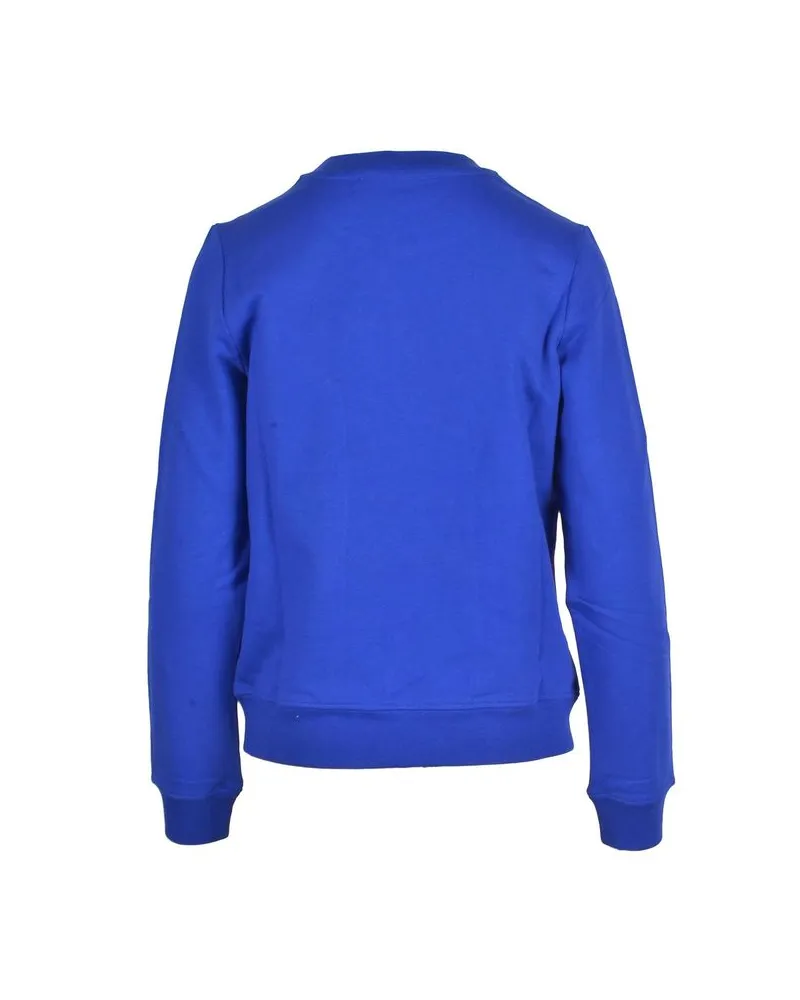 Moschino Women's Blue Cotton Sweatshirt Clothing Blue