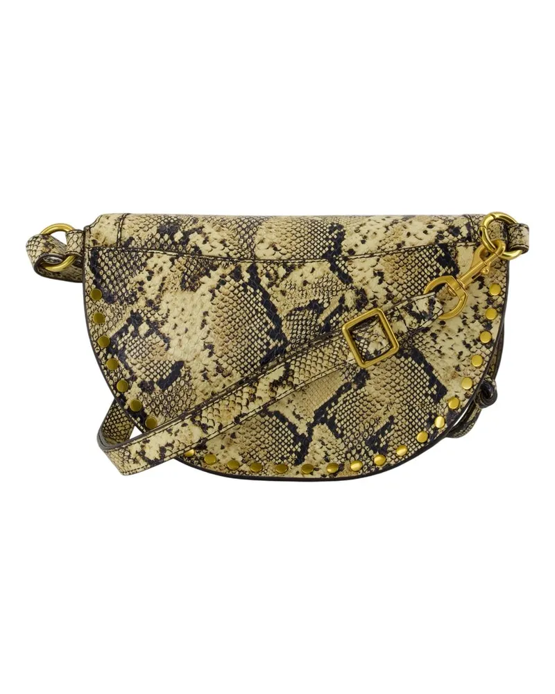 Isabel Marant Women's Skano Belt Bag Beige Calfskin Beige