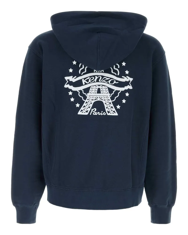 Kenzo Cotton Sweater — Blue Blue