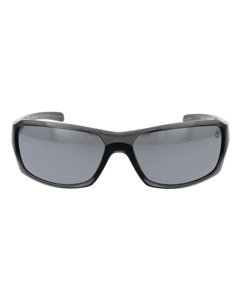 Timberland TI-1062418 Polarized Stainless Steel Sunglasses — Gray Gray