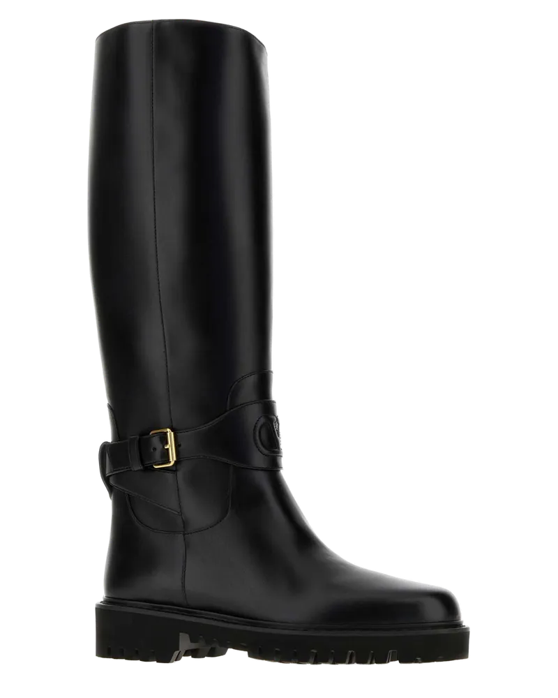 Valentino Garavani Vlogo Boot — Black Black