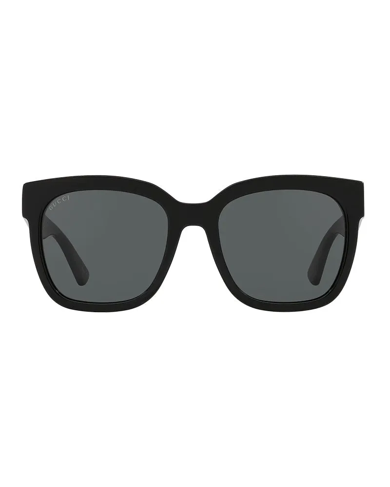 Gucci Women's , Frame And Lens Black Sunglasses Black