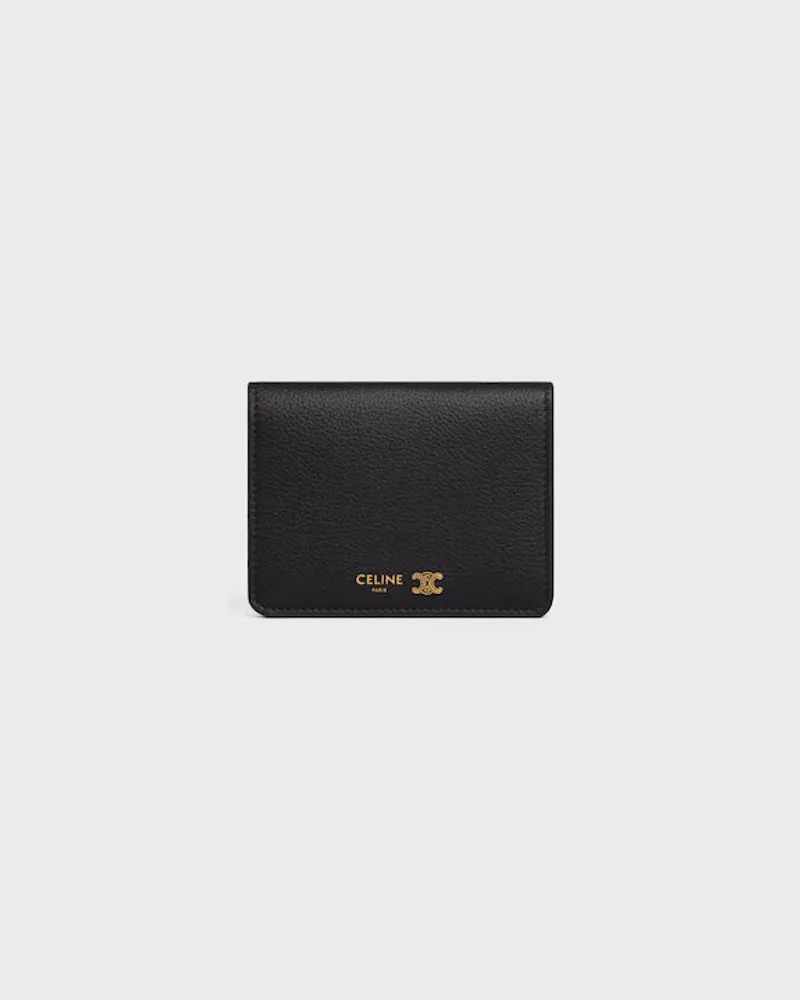 Celine Wallet — Black Black