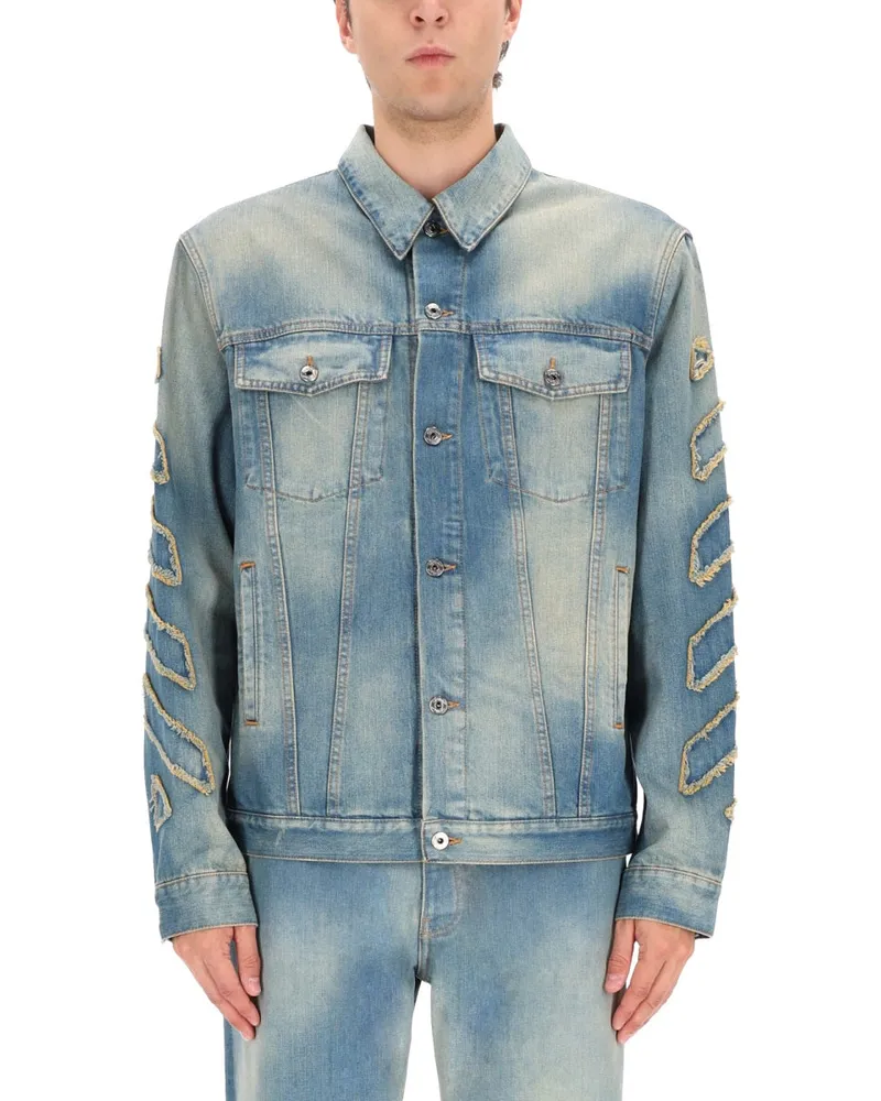 OFF-WHITE Jacket — Denim Denim