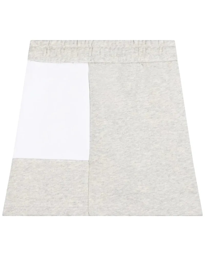 DKNY Cotton-Blend Skirt — Beige Beige