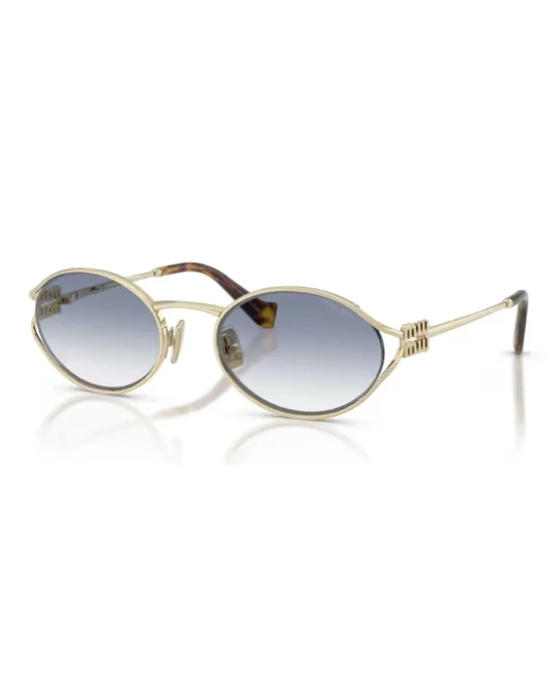 Miu Miu MU52YS Sunglasses — Gold Gold