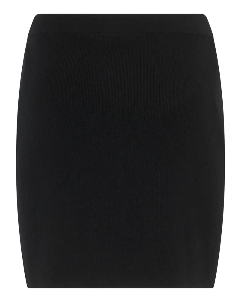 Alexander Wang Women's Mini Skirt Wool Black Black