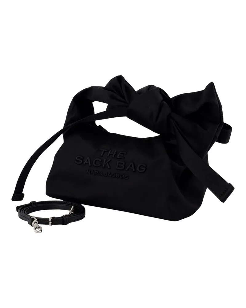 Marc Jacobs Women's The Mini Sack Purse -  Nylon Black Bags Shoulder-Hobo-Bags Black