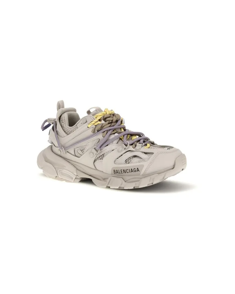 Balenciaga Women's Gray Polyester Athletic Sneakers Gray