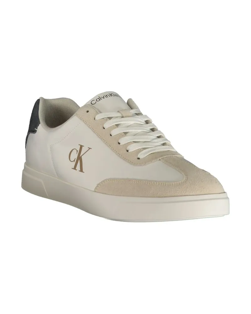Calvin Klein Logo Sneaker — White White
