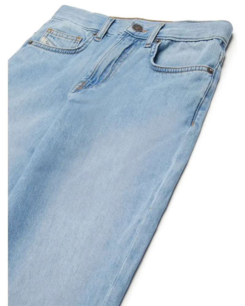 Diesel Denim Cotton Trousers — Blue Blue