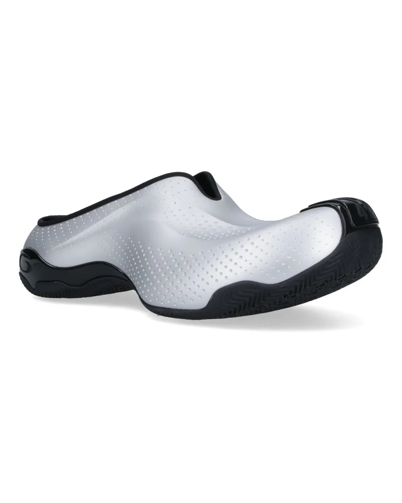 Balenciaga Men's Sneakers Silver Polyurethane Silver