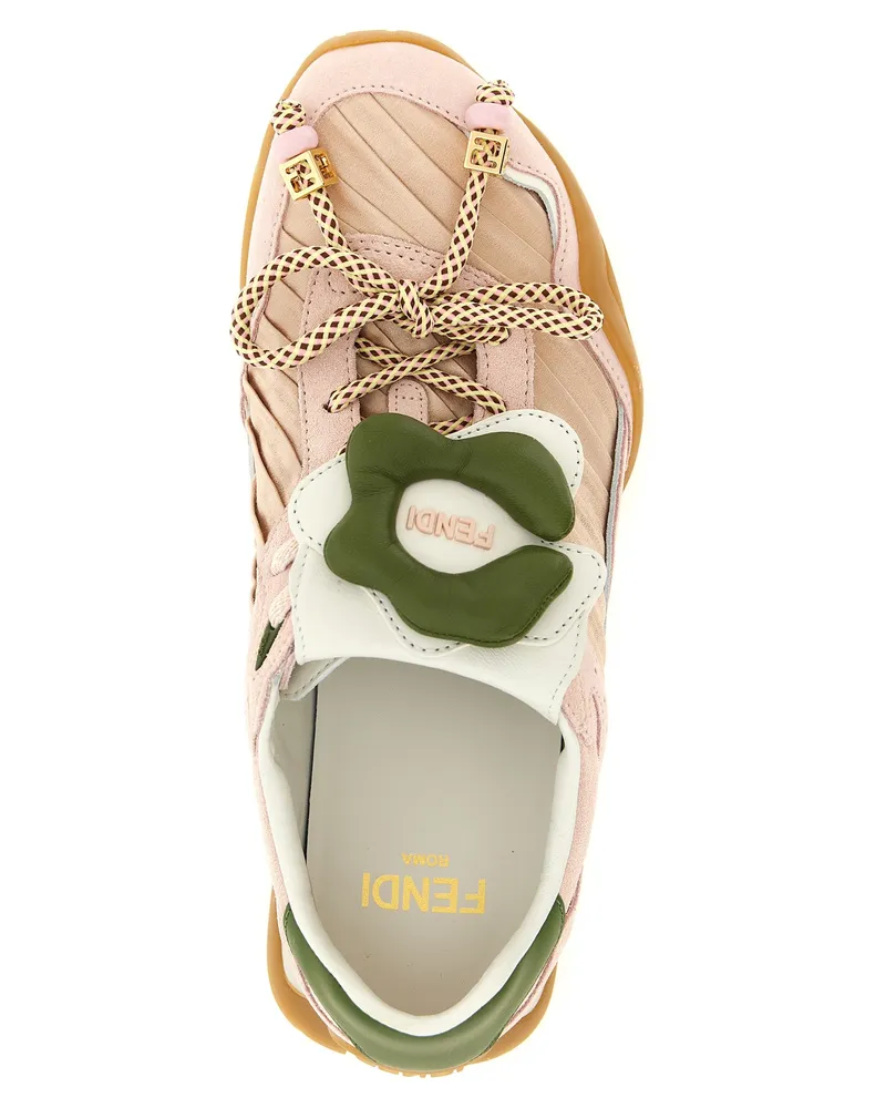 Fendi Wave Pulse Sneaker — Pink Pink