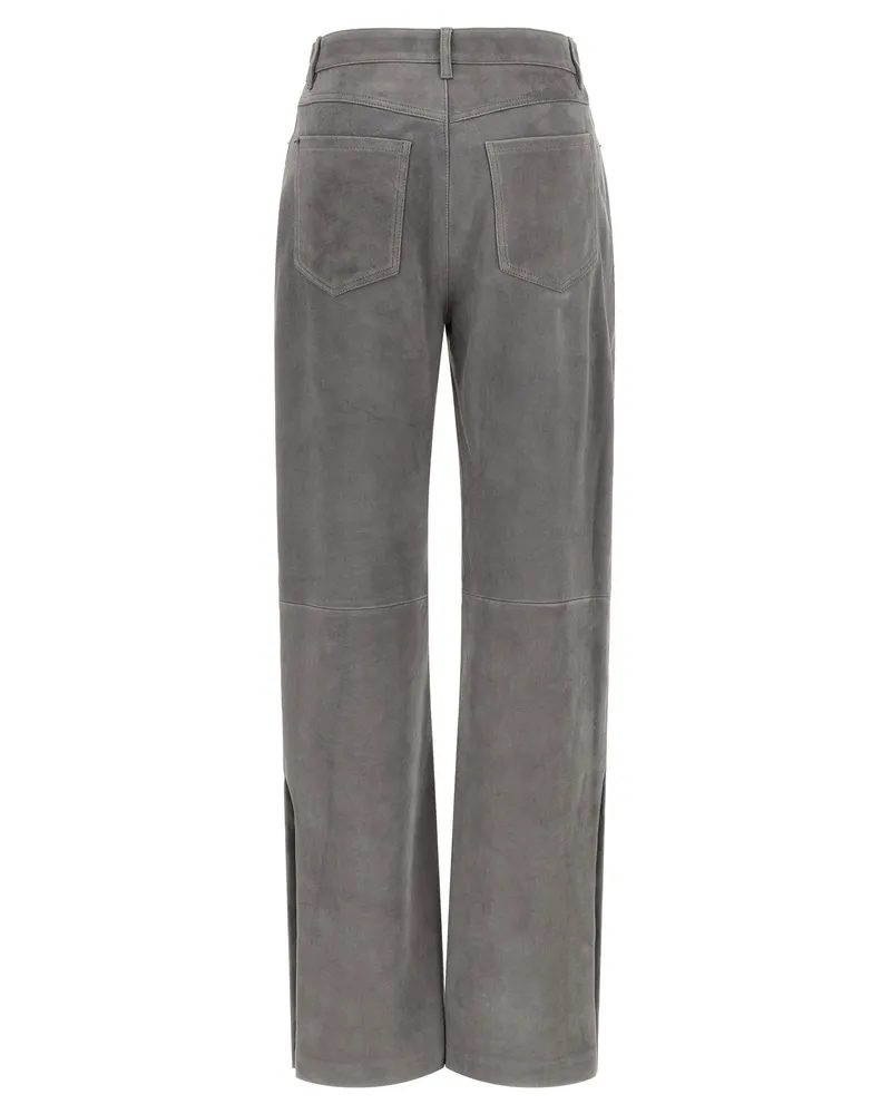 SPORTMAX Crespo Trousers — Grey Grey