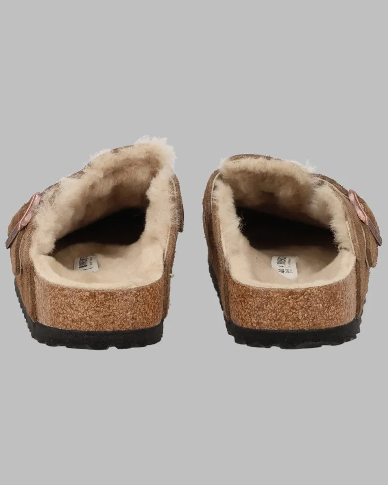 Birkenstock Boston Clogs — Brown Brown
