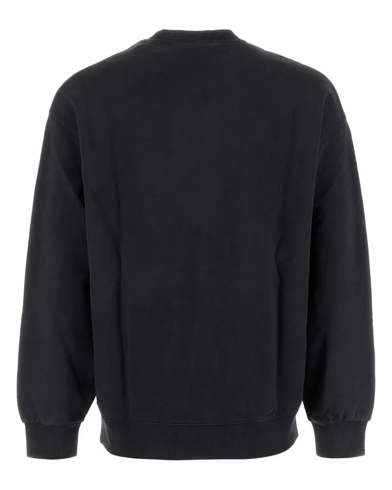 Carhartt WIP Men Black Cotton Alumni Sweat Exterior: Felpe Sweater Black