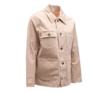 Boucle Wool Jacket — Beige