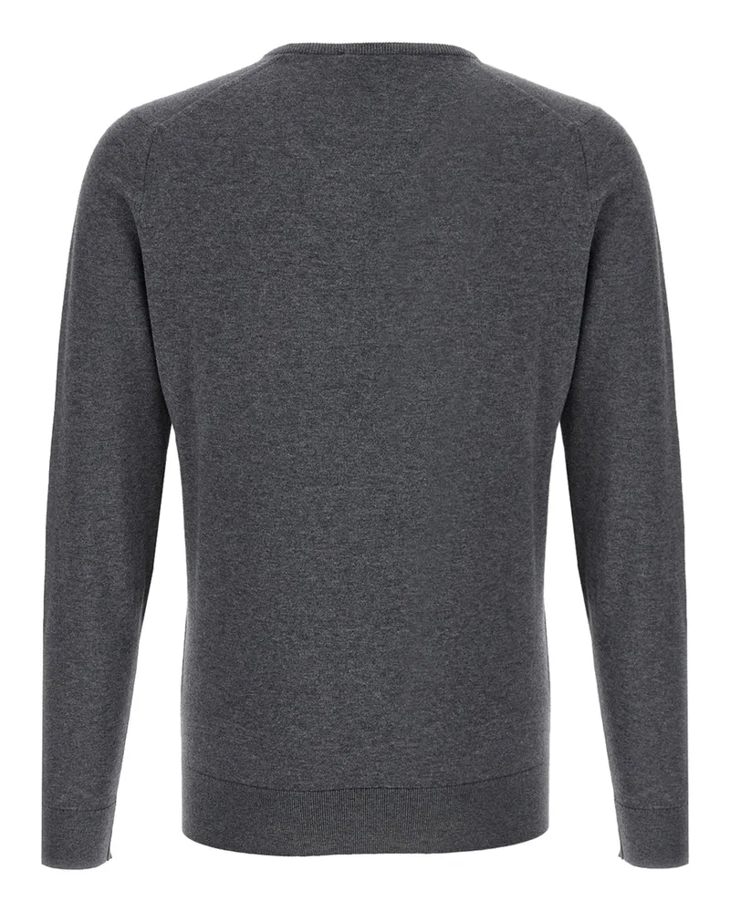 John Smedley Sweater — Gray Charcoal