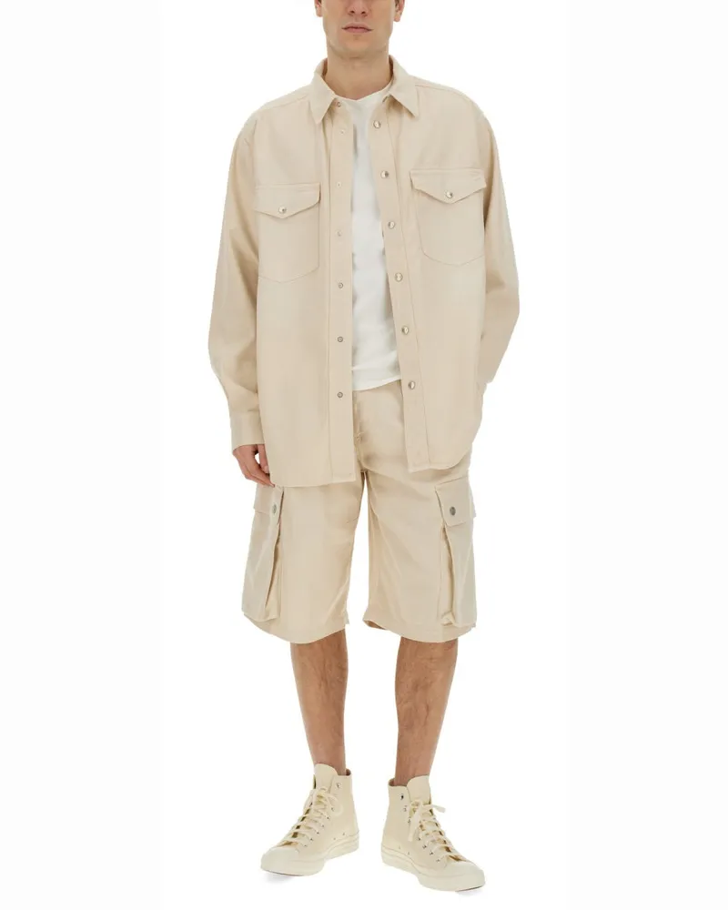 Isabel Marant Tejelo Bermuda — Powder Powder