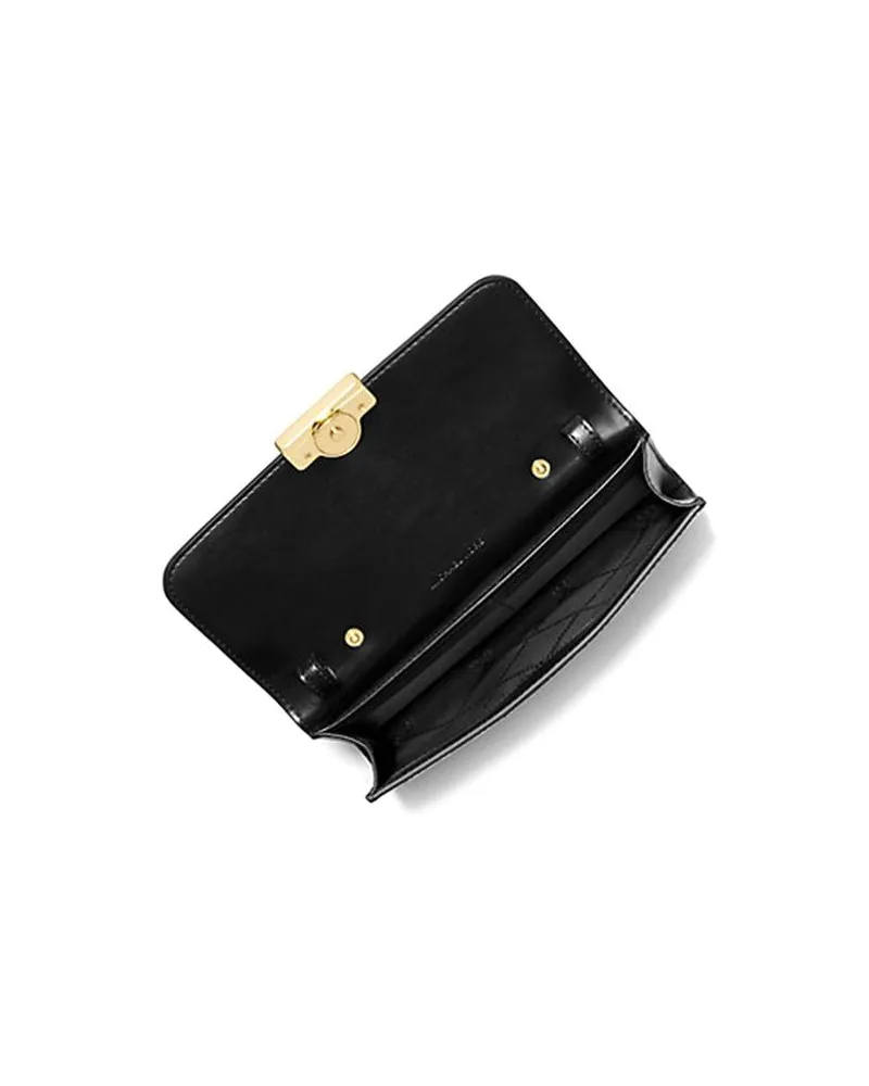 Michael Kors Women's Crossbody Bag Black Leather - Crossbody-Bags Black