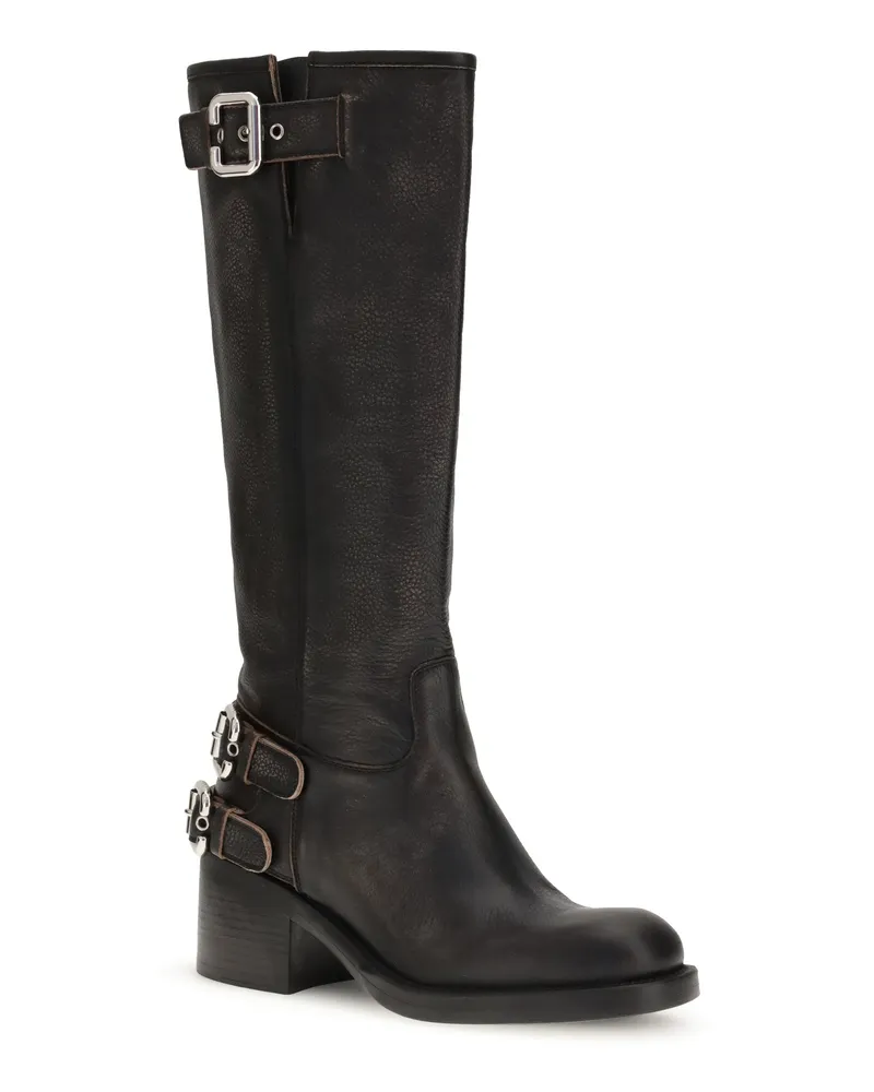Chloé Women's Boots Dakota Black Calfskin Black
