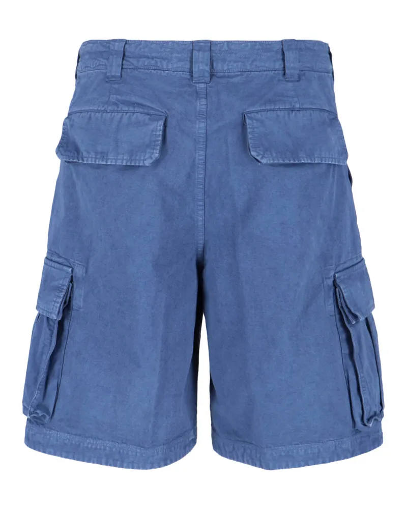 ERL Men's Trousers Blue Cotton Blue