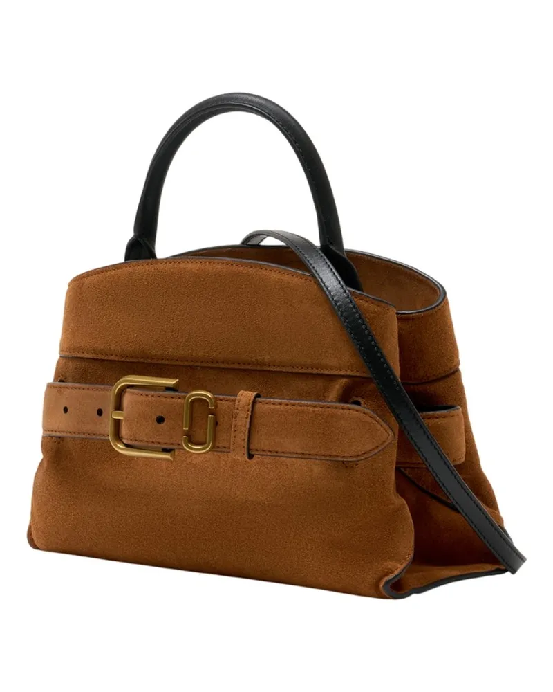 Marc Jacobs Women's The Small Satchel Leather Brown Cowhide Brown