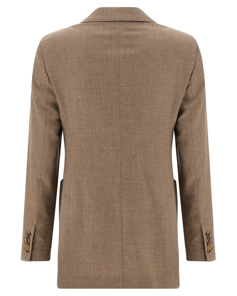 Max Mara Women's Beige Cashmere Blazer Clothing Beige