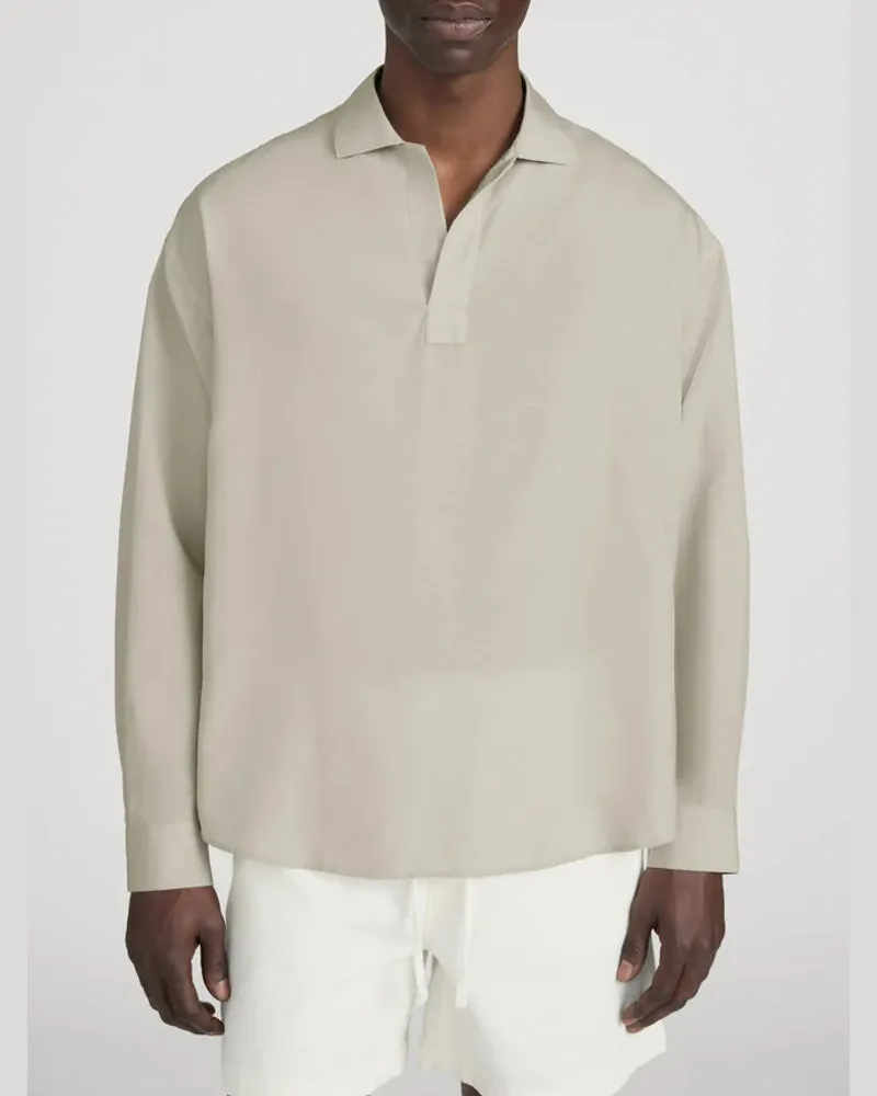 Frame Denim H26 Shirt — Beige Beige