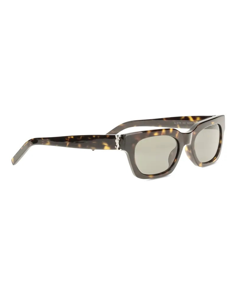 Saint Laurent A003E3Y9956 Tortoiseshell Acetate Sunglasses — Brown Brown