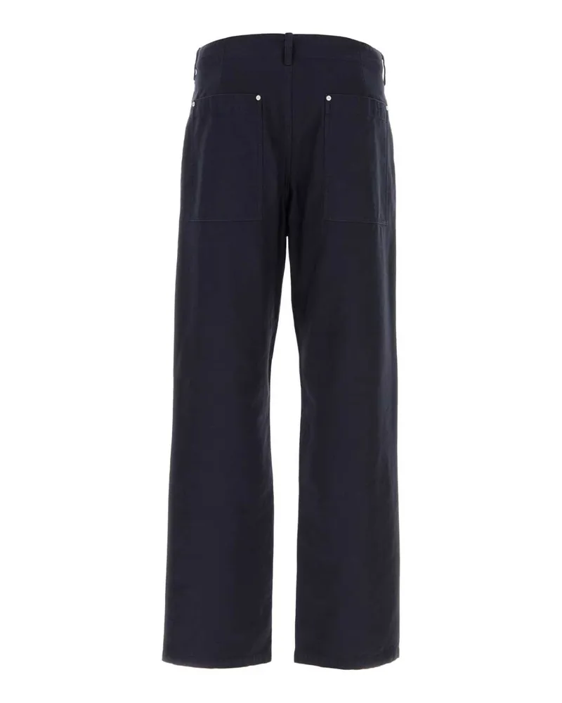 Givenchy Bm51g215kk 403 Nightblue Exterior: Cotton Pantaloni Trousers Navy