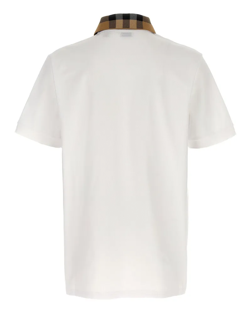 Burberry Cody Polo Shirt — White White