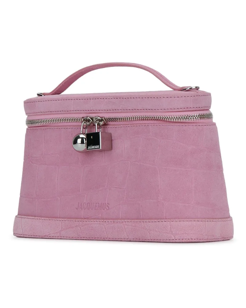 Jacquemus Petit Top Handle Bag — Pink Pink