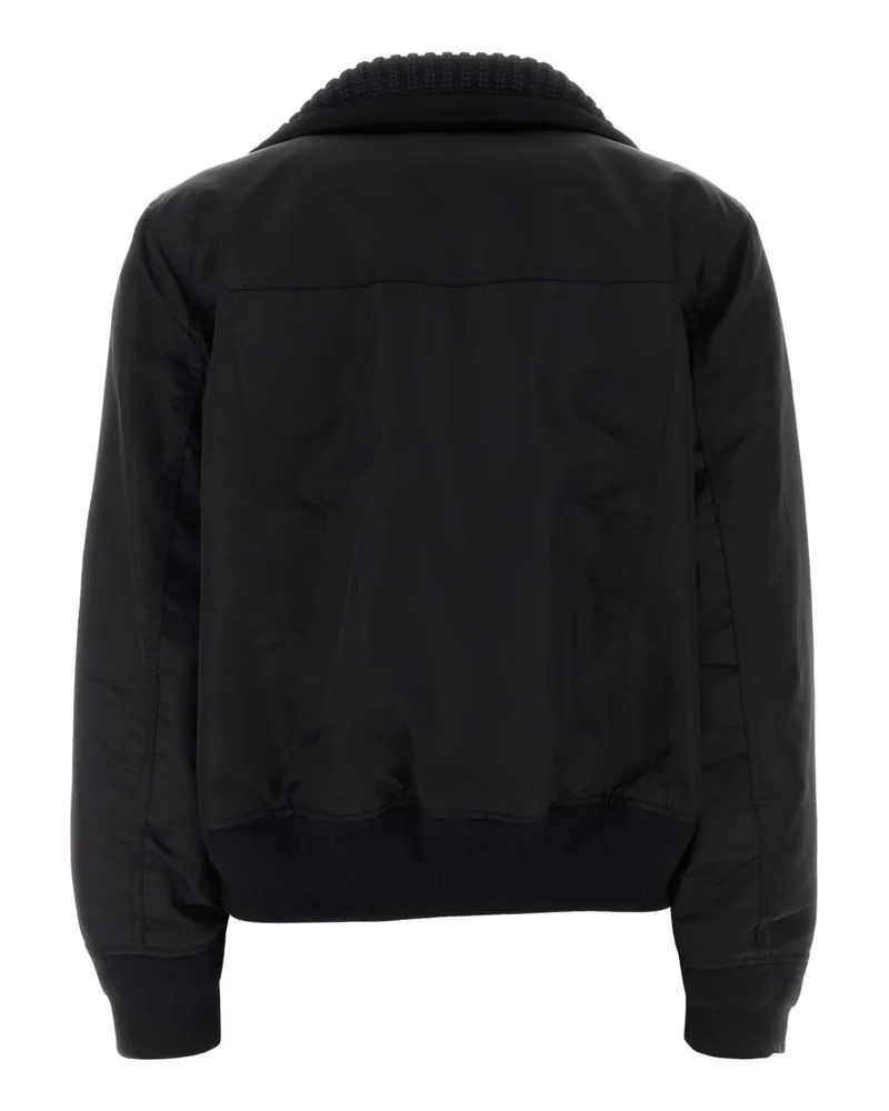 Sacai Twill Jacket — Black Black